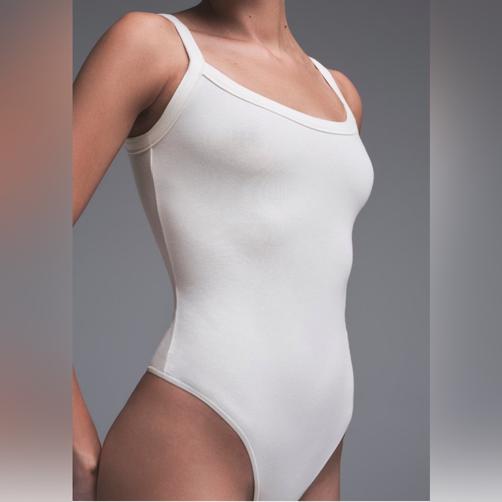 SKIMS Cream Bodysuit